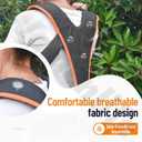 String Trimmer Full Harness 4119 710 9001 for Stihl Trimmer Shoulder Harness Brushcutter Trimmer Harness Padded Shoulders Weed Eater Shoulder Strap Harness Weed Eater Harness Double Shoulder Strap