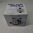 Chefman Stainless Steel Electric Kettle w/ 360° Swivel Base, Auto Shut Off & Boil Dry Protection, BPA-Free Interior and Cool-Touch Handle, 7+ Cup Capacity, 1.7 Liter, 1500W