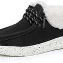 Felabo Kids Boys Girls Slip-On Casual Loafers Canvas Walking Shoes Comfortable & Lightweight (Toddler/Little Kid/Big Kid) (Xfq1314black)