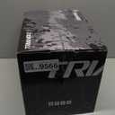 TRIANGLE Dual Sport Motorcycle Helmet Dirt Bike Helmets ATV Full Face Helmet for Adults Men with Internal Sunshield DOT Approved (Medium, Matte Black)