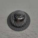 LEKEYE Drain Hair Catcher/Bathtub Drain Cover/Drain Protector for Pop-Up & Regular Drains(Patented Product) (Gray)