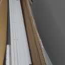 Ladder Cube Storage Bookcase - Wooden L-Shaped 3-Tier Corner Shelf, Reversible 6-Cube Organizer for Home & Office, White