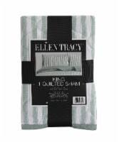 ellen tracy tandard 1 King Quilted Sham 20x36 100%Polyester