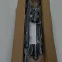 ENJOYBASICS Matte Black Shower Curtain Rod 30 to 88 Inches, 1 Inch Stainless Steel Adjustable Spring Tension Rods No Drill for Bathroom, Closet, Window, Room Divider, Never Rust, Non Slip