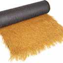 DRISSA Synthetic Thatch Grass Roof,Artificial Thatch Roofing,Mexican Artificial Thatch Straw Roof,Palm Thatch Roll,Tiki Bar Hut Patio Beach Hawaiian Party and Bar (3.28 feet x 32.8 feet (1m x 10m))