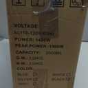 OMMO Blender 1800W, Professional High Speed Countertop Blender with Durable Stainless Steel Blades, 60oz BPA Free Blender for Shakes and Smoothies, Nuts, Ice and Fruits, Dishwasher Safe