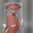 Rose Quartz Facial Roller and Gua Sha Stone Set, Pink Jade Face Massage Tools for Skin Care, 2 Piece Set