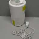 Air Purifiers for Bedroom, FULMINARE H13 True HEPA Air Filter, Quiet Air Cleaner With Night Light,Portable Small Air Purifier for Home, Office, Living Room (White)