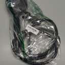 Delta Faucet ProClean Matte Black Shower Head with Handheld, Showerhead with High Pressure Spray, Handheld Shower Head, 6 Spray Settings, Matte Black 75740BL