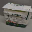 Naty Bamboo Viscose Baby Diapers Silky Soft, Plant Based, Dermatologically Tested for Sensitive Skin & Super Absorbent (Size 1, 22 Count)