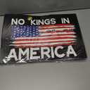 2 x No Kings in America Yard Sign, Double Sided, 12 x 18 inches, Weatherproof Corrugated Plastic with H Stakes