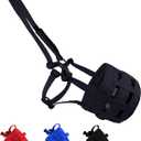 Horse Grazing Muzzle, Comfort Wear Grazing Muzzle for Horses (Large, Black)