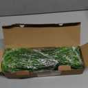 16 Bundles Artificial Plants Outdoor, UV Resistant Fake Lavender & Monkey Grass, Realistic Plastic Faux Plants for Balcony, Patio, Porch Greenery Decor, Planter Filler(White)