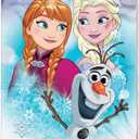 Northwest Disney Frozen, 'Snow Journey' Fleece Throw Blanket, 45' x 60', Multi Color, 1 Count