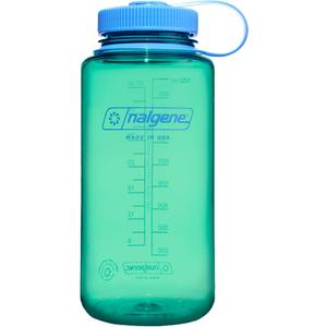 Nalgene 32 oz Wide Mouth Water Bottle | BPA-Free, Durable & Leak Proof, Lightweight Bottle for Hiking & Gym, Work & Travel (Pastel Green)