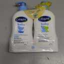 Cetaphil Baby Wash & Shampoo Plus Body Lotion, Healthy Skin Essentials, Head to Toe Hydration for up to 24 Hours, for Delicate, Sensitive Skin, 2-Pack,White