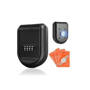 Magnetic Key Box for Under Car with Combination Lock -Waterproof Hide-a-Key Holder for Spare Keys - Strong Secure Outdoor & Indoor Use