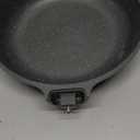 SENSARTE Nonstick Frying Pan Skillet, Swiss Granite Coating Omelette Pan, Healthy Stone Cookware Chef's Pan, PFOA Free (9.5 Inch)