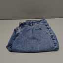 EVALESS Women's High Waisted Baggy Boyfriend Barrel Jeans (8, Blue)