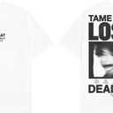 Unisex Adult Official Merch Loser T-Shirt, White (White, L)