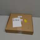 1 Set Wooden Christmas Bowl Candle Gifts 14oz Large Rustic Wood Christmas Dough Bowl Candle with Berries Pine Label for Xmas Farmhouse Table Centerpiece Decor, 11.81 x 9.84 in(Snowflake)