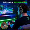 WESEARY Wireless Gaming Headset for Xbox Series X|S, 2.4GHz Ultra-Low Latency Headset with Noise Cancelling Mic for PC, PS5, PS4, Switch, Mac, 3D Surround Sound, Bluetooth 5.4, 50H Battery