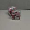 2 x Melisheer 24pcs Valentines Day Heart Ornaments, Classic Red Pink Silver Shaped Hanging Baubles with 2 Sizes, Valentine's Decorations for Tree, Love Decor Outdoor Wedding Party Gift