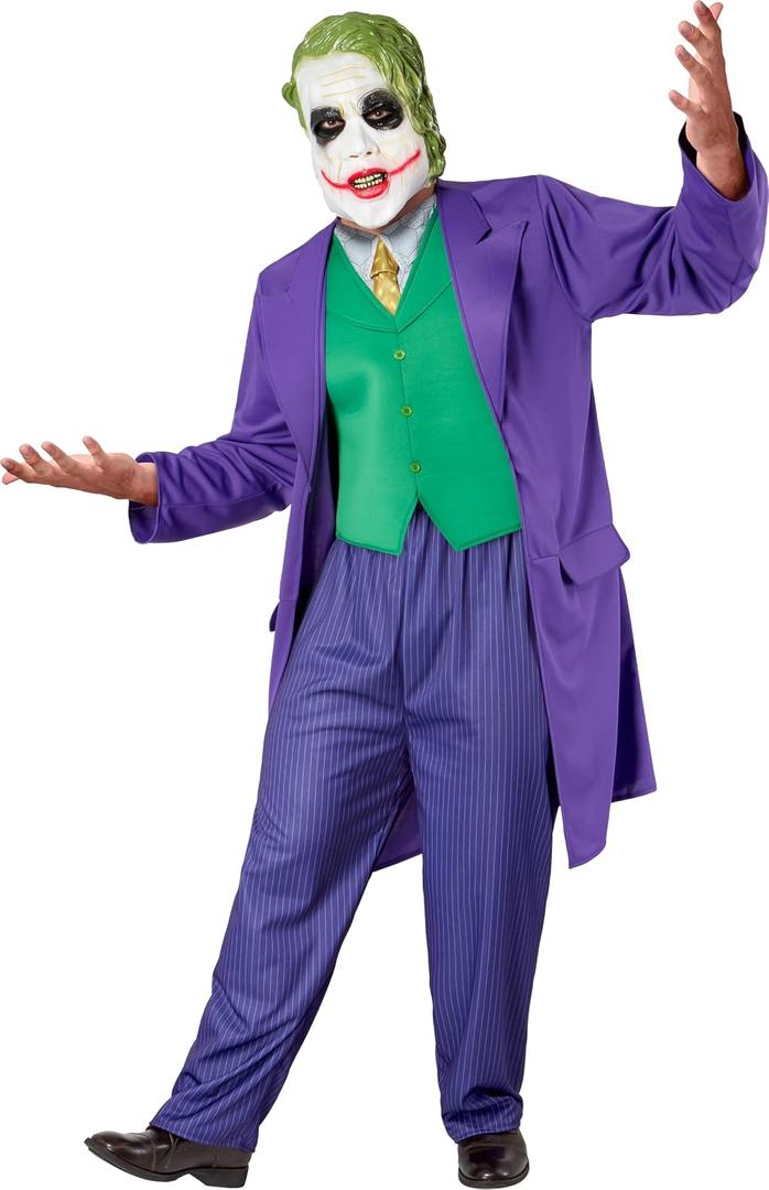 Rubies DC Batman The Dark Knight: The Joker Costume for Adults, Men's Standard