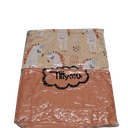 TILLYOU Baby Crib Sheets for Boys Girls, Super Soft Toddler Bed Sheets, 2 Pack Sheets for Standard Crib Mattress 28x52in, Blue Clouds and Stars