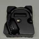 TECKNET Trucker Bluetooth Headset, Stable V5.2 & USB Dongle Connection, 70h Wireless Bluetooth Headsets with Mic and Mute, ENC Noise Canceling, Headset for Truck Drivers, Cell Phone, PC Comfort Office (Black - Non removable)