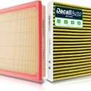 Activated Carbon Cabin & Engine Air Filter Set fit for Subaru Outback (2020-2026), Crosstrek (2021-2024), Ascent (2019-2026), Legacy (2020-2025), Replace Part NO. 72880FL00A 16546AA16A