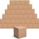 EdenseeLake 40 Pack 5x5x5 inches Shipping Boxes Small Cardboard Boxes for Packing, Moving, Mailing, Brown