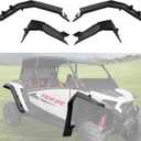 Wider Fender Flares Kit for 2024 2025 Polaris RZR XP 1000 / XP4 1000, Extended Front & Rear Full Coverage Fender Flares Mud Flaps Guards, Exterior Accessories, Replace OEM #2889133