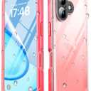 SPORTLINK for iPhone 16 Waterproof Phone Case - Built in Screen & Camera Lens Protector,6.6FT Military Dropproof/Shockproof/Dustproof/IP68 Underwater for iPhone 16 6.1 inch Pink/Frosted Clear
