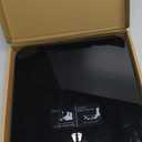 Digital Bathroom Scale for Body Weight: High-Precision 4-Sensor Accuracy, LED Display, 400lb/180kg Capacity, Safe Rounded Corners, Batteries Included