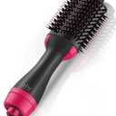 Hair Dryer Blow Dryer Brush, Black-11 (Pink)