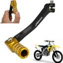 JFG RACING Motorcycle Folding Gear Shifter Shift Lever Pedal CNC Universal for RM DRZ 50cc - 125cc CRF XR KX KLX TTR PW SSR Apollo TAO TAO SDG Dirt Pit Bike Gold