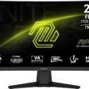 msi MAG 244C 24-inch 1920 x 1080 (FHD) Gaming Monitor, 180Hz, Adaptive-Sync, HDMI, DisplayPort, VESA Mountable, Tilt, Height Adjustable, Speaker, 1ms, Black