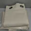 NICETOWN Thermal Insulated 100% Blackout Curtains, Noise Reducing Performance Drapes with Black Lining, Full Light Blocking Drapery Panels for Patio (Beige, 1 Pair, 55 inches x 96 inches)