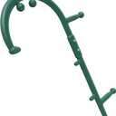 Back and Neck Massager, for Trigger Point Fibromyalgia Pain Relief and Self Massage Hook Cane Therapy (Greeen) (Green)