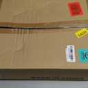 LORDTEX Linen Look Textured Blackout Curtains with Thermal Insulated Liner - Heavy Thick Grommet Window Drapes for Bedroom, 70 x 84 Inches, Blue, Set of 2 Panels