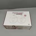 Momcozy M5 Hands-Free Wearable Breast Pump, Double-Sealed Flange for Baby-Like Comfort, 3 Modes & 9 Suction Levels, Portable Electric Pump  24mm, 2-Pack Cozy Red