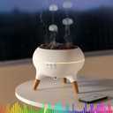 Dynamic Jellyfish Diffuser Humidifier, 7 Colors LED Lights 250ml Essential Oil Diffuser,Remote Control Humidifier for Bedroom & Office