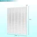 2-Pack D480 True HEPA Replacement Filter, Compatible with Winix D480 Air Purifier, Compare to Winix D4 Filter, Part Number 1712-0100-00, 2-Pack
