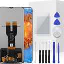 for T Phone REVVL 6 5G REVVL 6X 5G TMAF025G TMRV065G Screen Replacement Kit Full LCD Screen Display Touch Digitizer Full Assembly with Repair Tool for Model T Phone 6.52inch