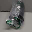 JiatuA Small Trash Can Plastic Wastebasket Round Garbage Container Bin for Bathroom, Kitchen, Bedroom, Home Office, College Dorm, Black 2 Pack (1.8 Gallons, 2 Pack)