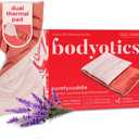 ComfyCuddle Microwave Heating Pad (18 x 7) with Calming Lavender Scent for Cozy Comfort During Menstrual Cycles - Convenient & Machine-Washable, Microwave to Heat and Freeze to Cool