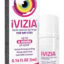 iVIZIA Sterile Lubricant Eye Drops for Dry Eyes, Preservative-Free, Moisturizing, Dry Eye Relief, Contact Lens Friendly, 0.16 fl oz Bottle 
 Exp : 02/2027