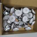 30Pcs Adjustable Furniture Leg Base Leveller Table Leveling Feet Pads, M6 x 15mmThreaded Rod