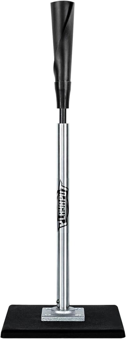 PLAYAPUT Portable Batting Tee for Baseball/Softball, Height Adjustment from 25-37 inch,Easy Transport Premium Baseball Tee with Rubber Top,Heave Duty Base Hitting Tee for Kids/Youths/Adults